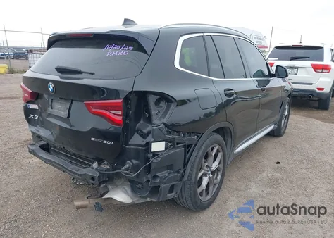 2021 BMW X3 Sdrive30I from USA, damaged, VIN 5UXTY3C01M9F50202